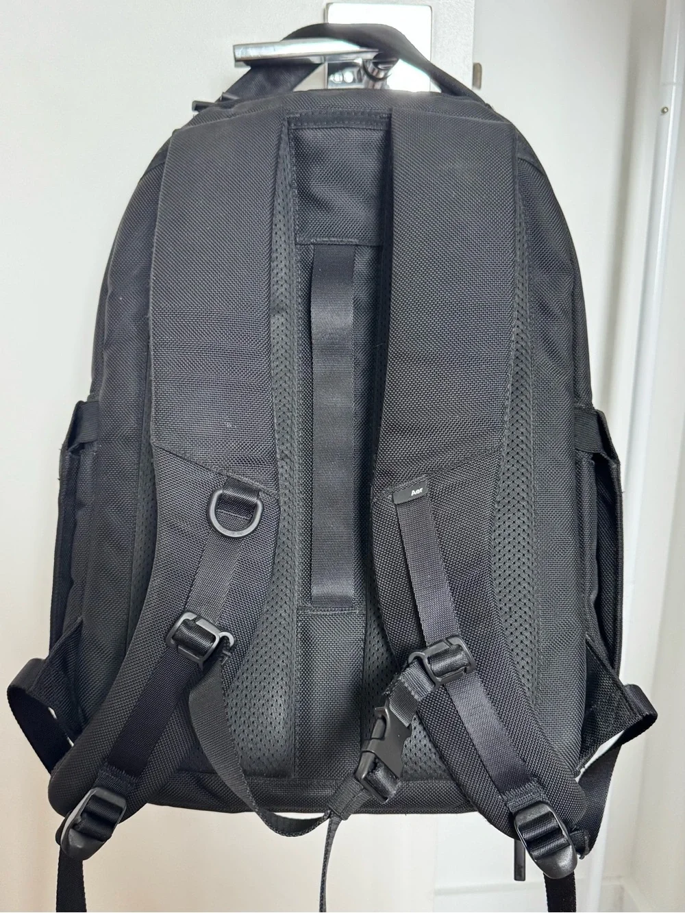Aer Fit Pack 3 Black Backpack Daypack Ballistic Nylon Technical Travel Minimalis